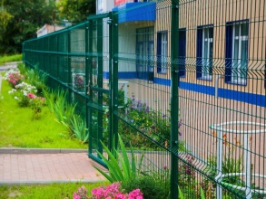 3D заборы для детского сада 80 метров фото в Володарске