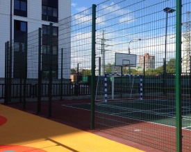 3D заборы для спортивной площадки 60 метров фото в Володарске