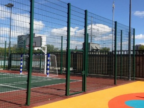 3D заборы для спортивной площадки 15 метров фото в Володарске