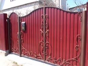 Калитка - пример 1 фото в Володарске